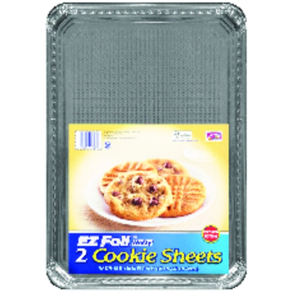 Ez Foil Hefty EZ Foil 10-1/4 in. W X 15 in. L Cookie Sheet Silver 2 pc 00Z90827 - main